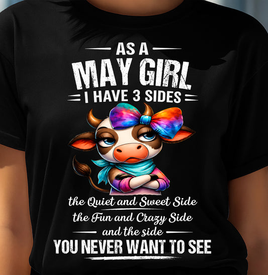 MAY SHIRT, I HAVE 3 SIDES - SNOW05 (SKU2605-103-05)