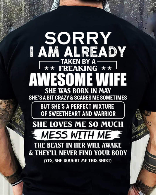 Wife May - Perfect gift for your husband - SNOW05 (SKU68-86-05)