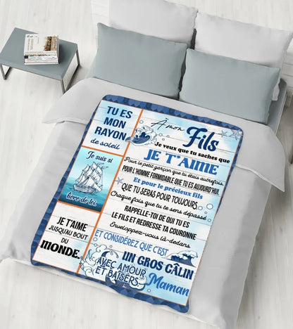 Cadeau Spécial Pour Ton Fils Couverture - De Maman