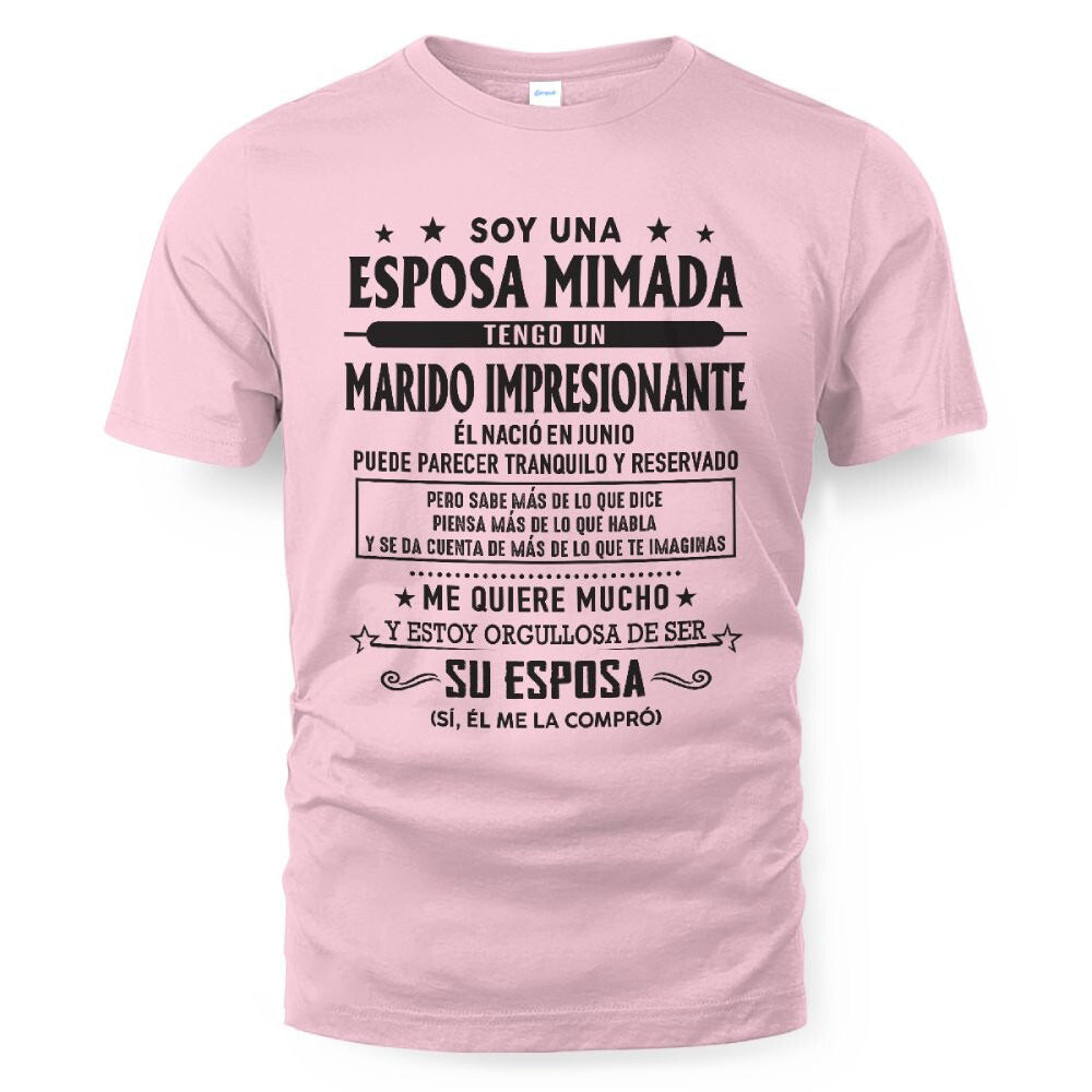 Junio – Esposo increíble nacido en junio – Regalo especial para tu esposa – SNOW06 (SKU03-11-06)