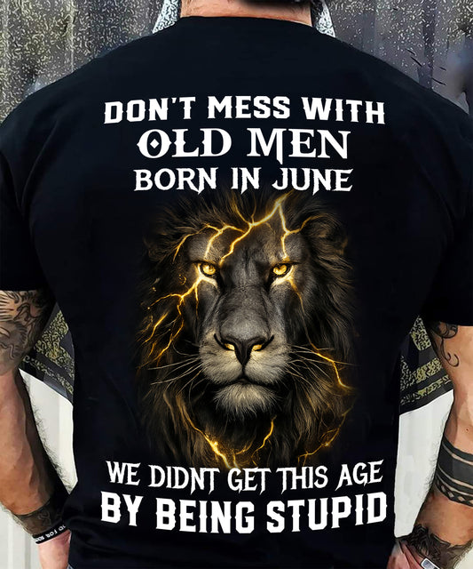 JUNE SHIRT, DON’T MESS WITH OLD MEN - SNOW MALE01 (SKU2604-309-06)
