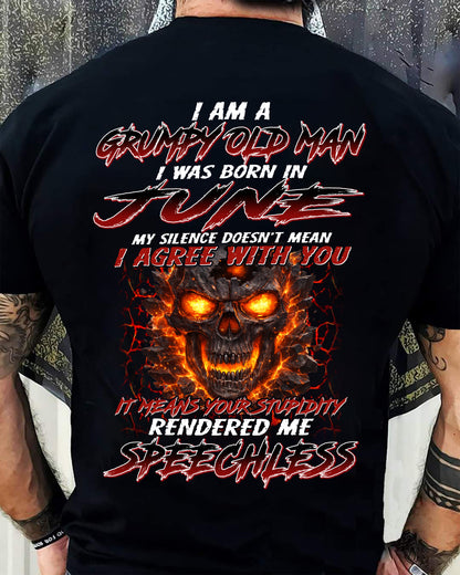 JUNE, MY SILENCE DOESN’T MEAN I AGREE WITH YOU – SNOW MALE06 (SKU26T-01232-06)