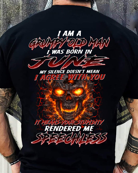 JUNE, MY SILENCE DOESN’T MEAN I AGREE WITH YOU – SNOW MALE06 (SKU26T-01232-06)
