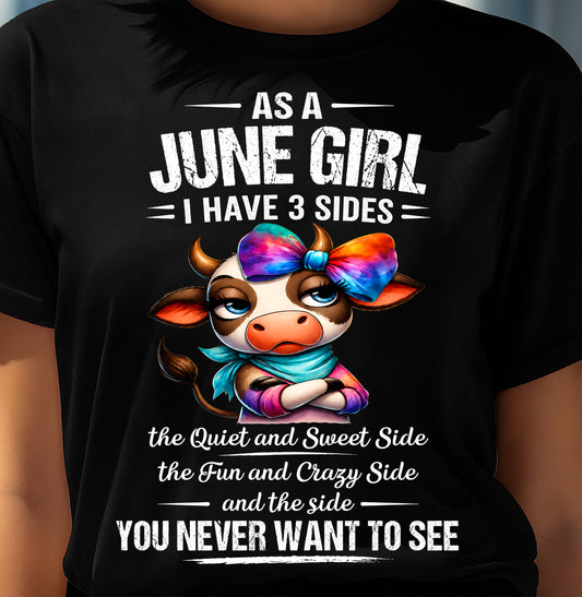 JUNE SHIRT, I HAVE 3 SIDES - SNOW06 (SKU2605-103-06)