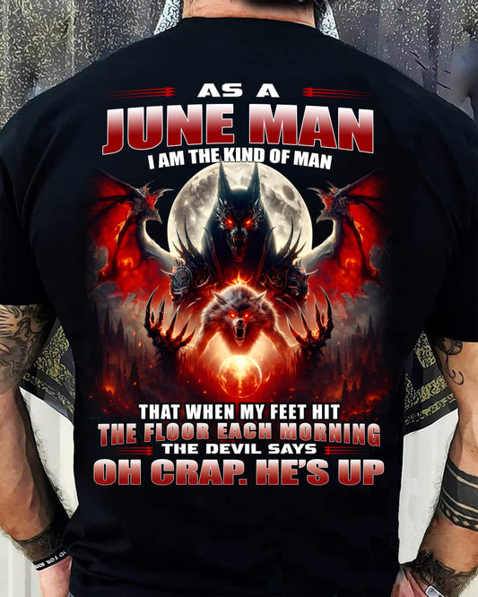 JUNE SHIRT, OH CRAP HE'S UP - MAN SNOW06 (SKU2604-94-06)