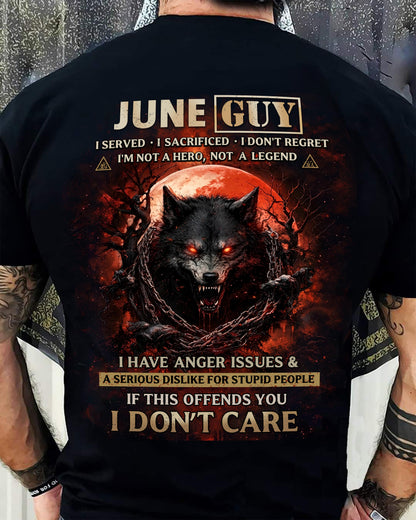 JUNE SHIRT, I SERVED I SACRIFICED I DON’T REGRET – SNOW MALE06 (SKU2602-163-06)
