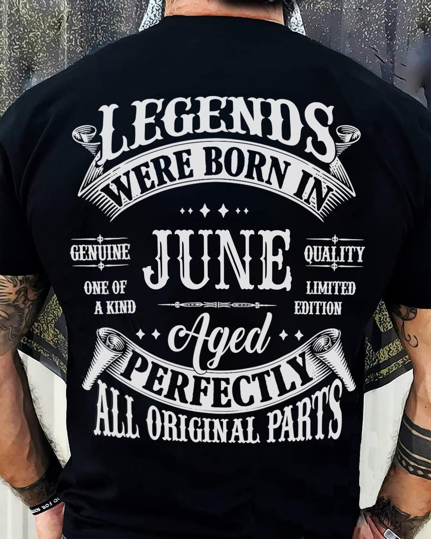 JUNE, LEGENDS WERE BORN IN JUNE-SNOW MALE06 (SKU08-37-06)