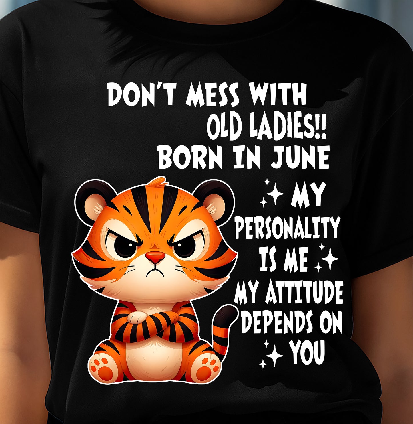 JUNE SHIRT, MY ATTITUDE DEPENDS ON YOU - FMA SNOW06 (SKU2604-60-06)