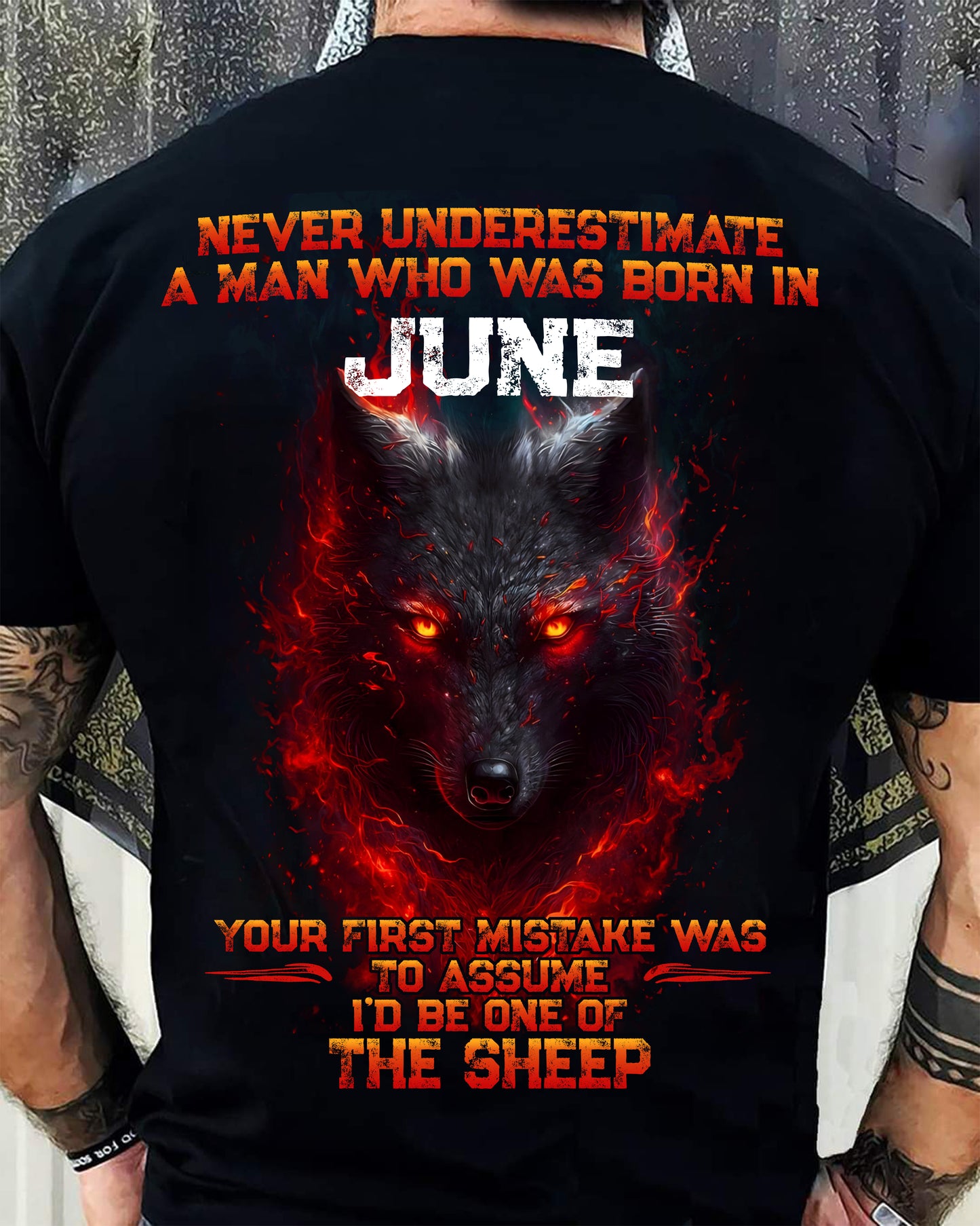 JUNE, I'D BE ONE OF THE SHEEP - SNOW MALE06 (SKU2602-131-06)