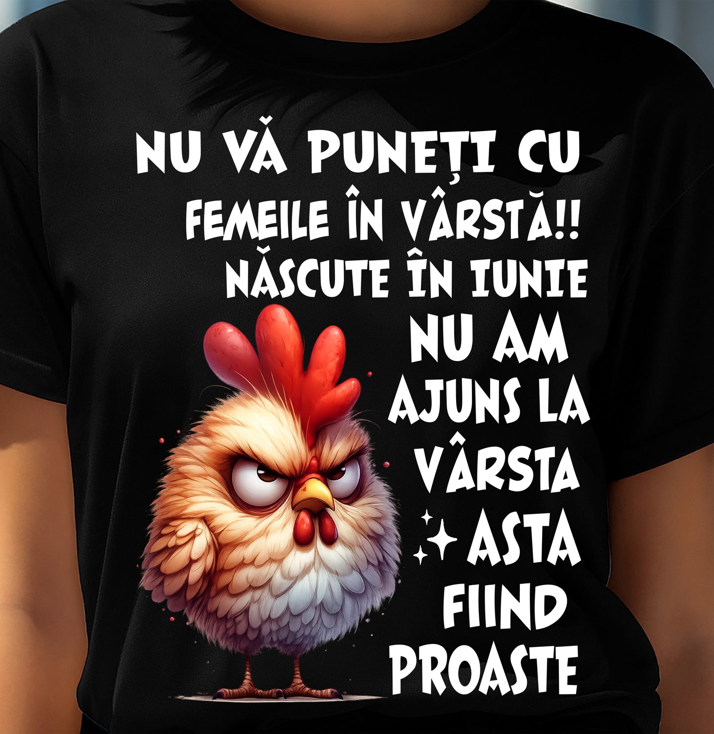 IUNIE, NU VĂ PUNEȚI CU FEMEILE ÎN VÂRSTĂ!! - SNOW RO06 (SKU2606-97-06)