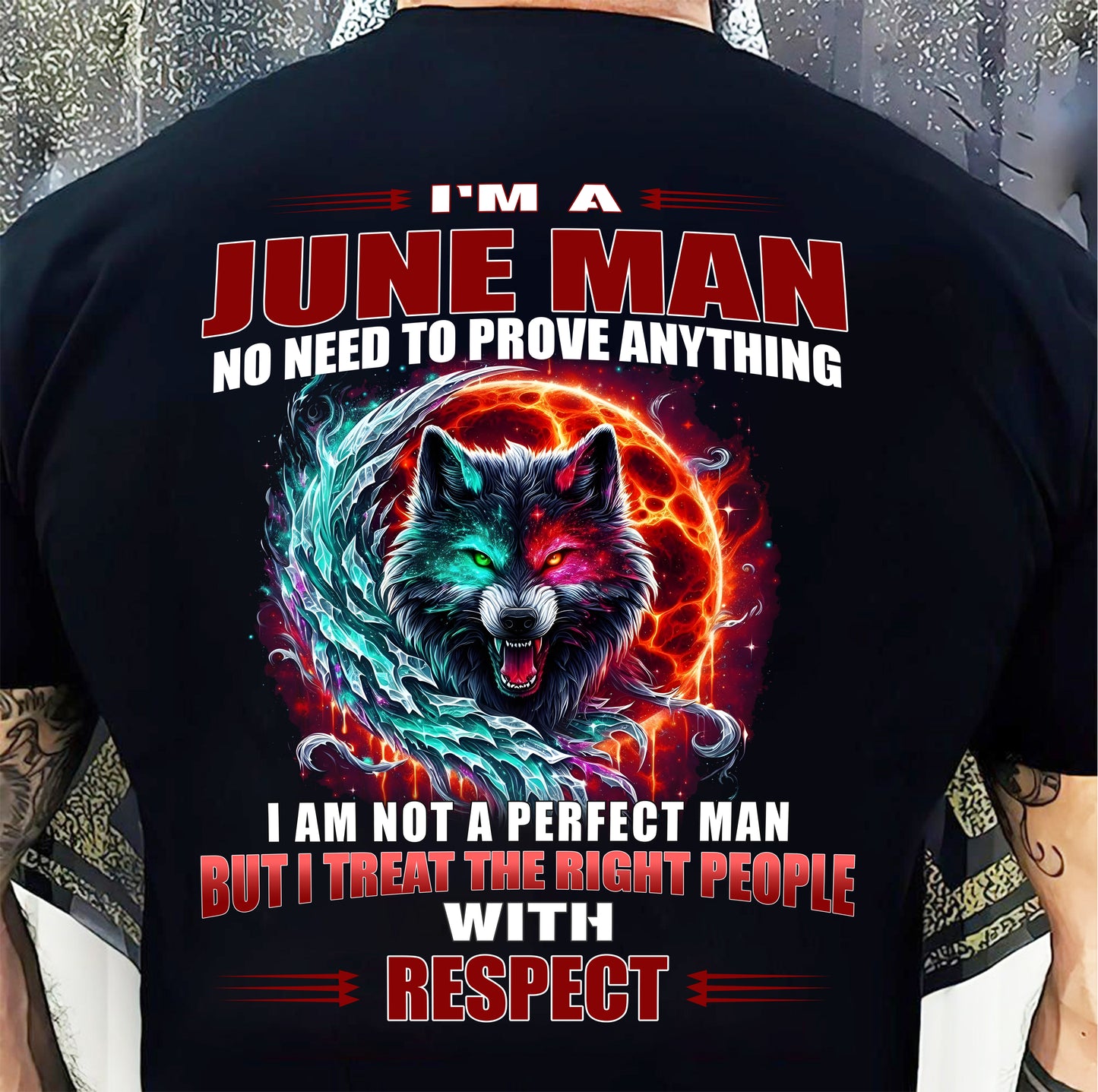 JUNE, I AM NOT A PERFECT MAN – SNOW MALE06 (SKU26T-01-50-06)