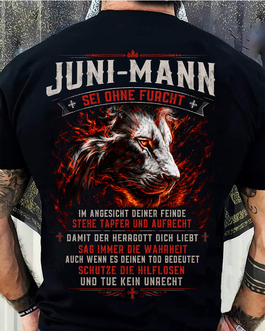 JUNI, SEI OHNE FURCHT IM ANGESICHT DEINER FEINDE - SNOW GER06 (SKU2605-362-06)