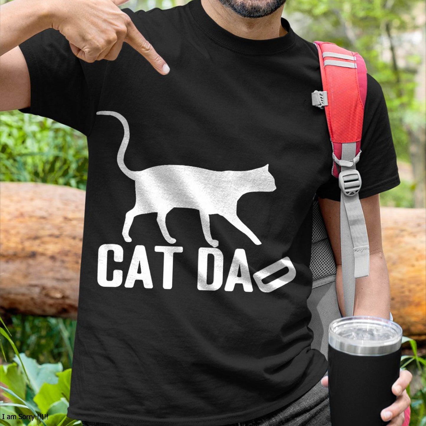 Cat Dad Shirt - Perfect for Cat Dad Father’s Day T-Shirt