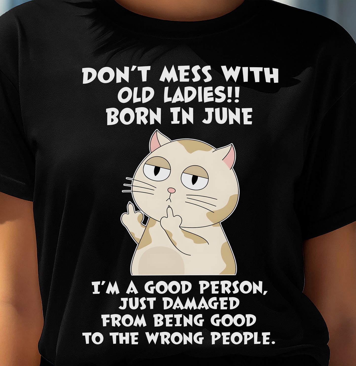 JUNE SHIRT, IM A GOOD PERSON - FMA SNOW06 (SKU2603-279-06)