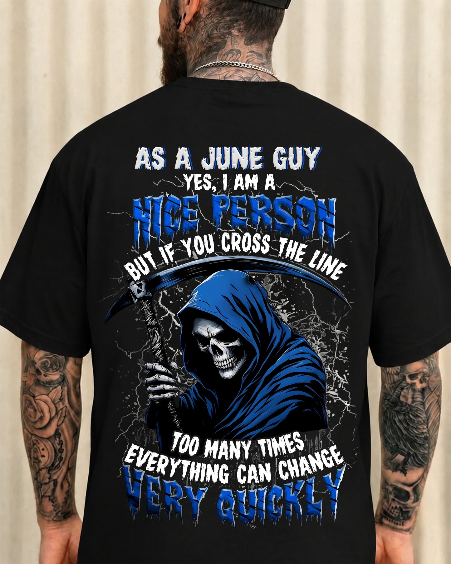 JUNE SHIRT, EVERYTHING CAN CHANGE VERY QUICKLY - SNOW06 (SKU2605-79-06)