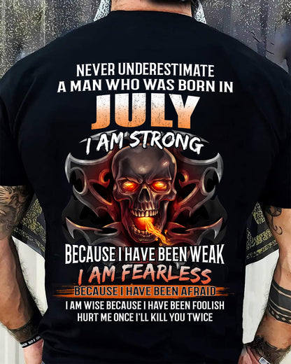 JULY SHIRT, I AM FEARLESS – SNOW MALE07 (SKU2602-173-07)