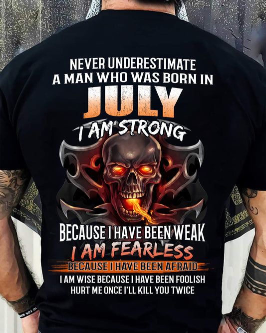 JULY SHIRT, I AM FEARLESS – SNOW MALE07 (SKU2602-173-07)