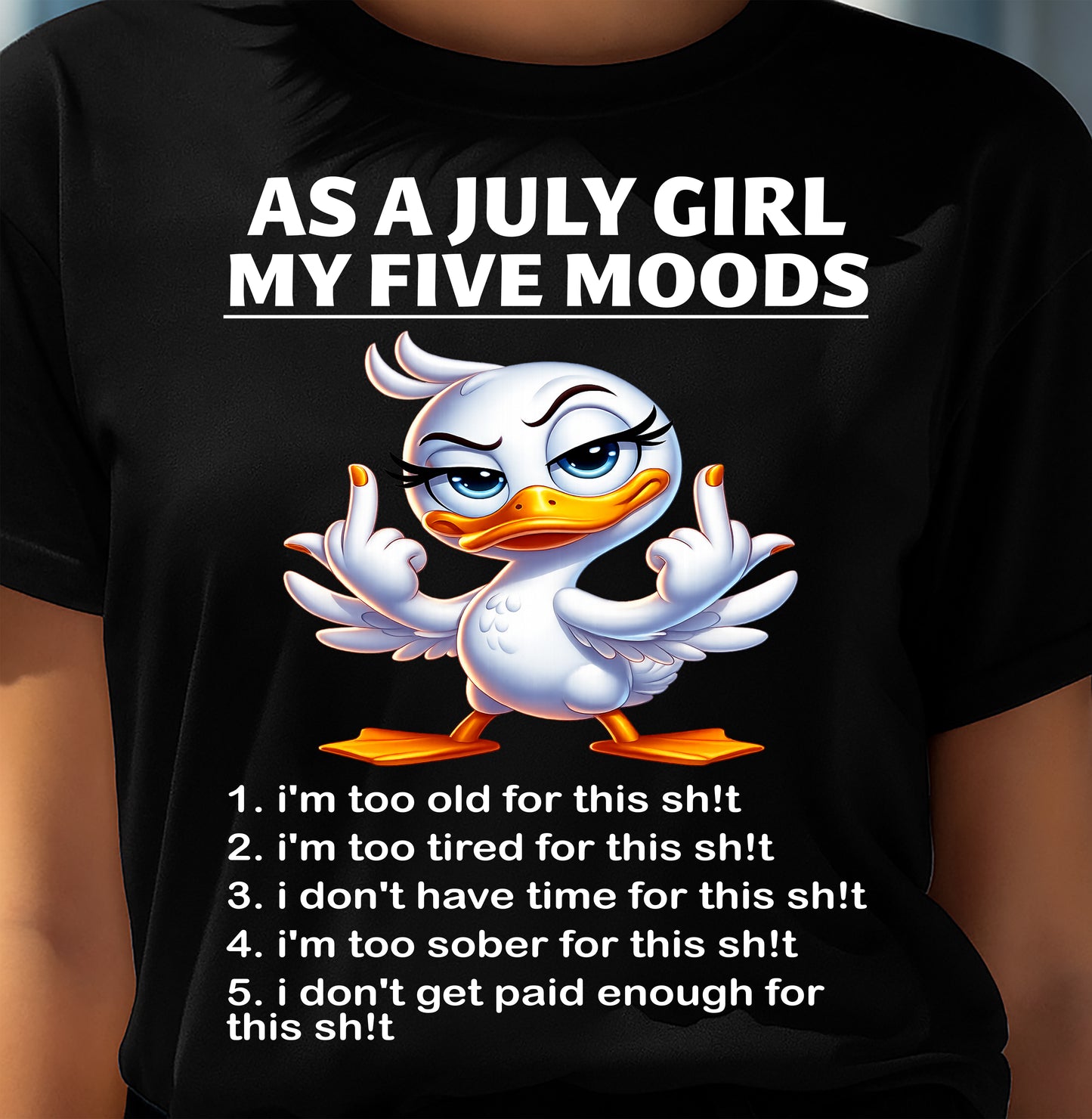 JULY SHIRT, MY FIVE MOODS - SNOW07 (SKU2604-248-07)