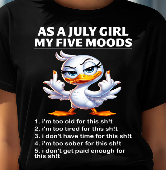 JULY SHIRT, MY FIVE MOODS - SNOW07 (SKU2604-248-07)