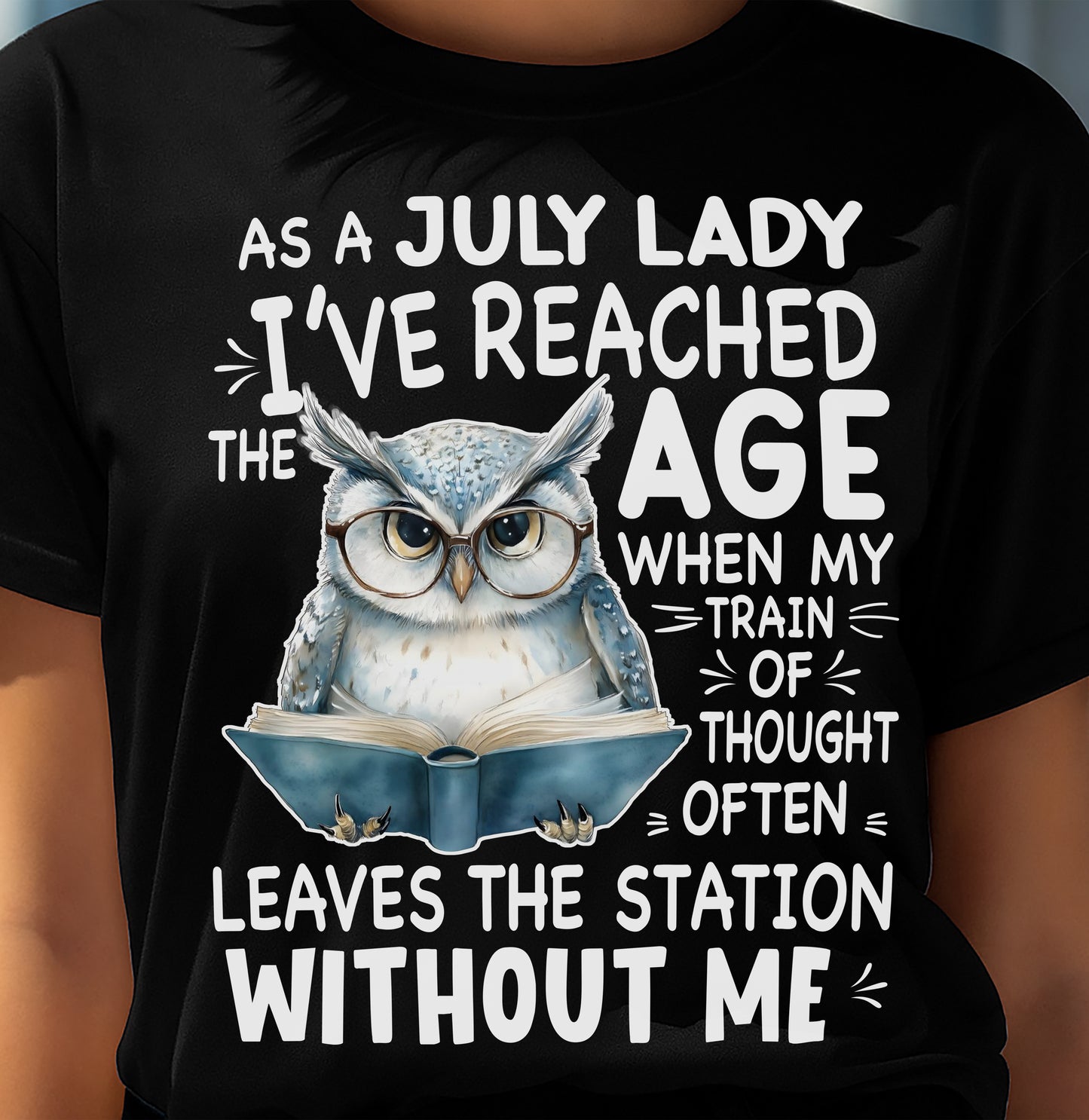JULY SHIRT, LEAVES THE STATION WITHOUT ME - SNOW07 (SKU2603-101-07)
