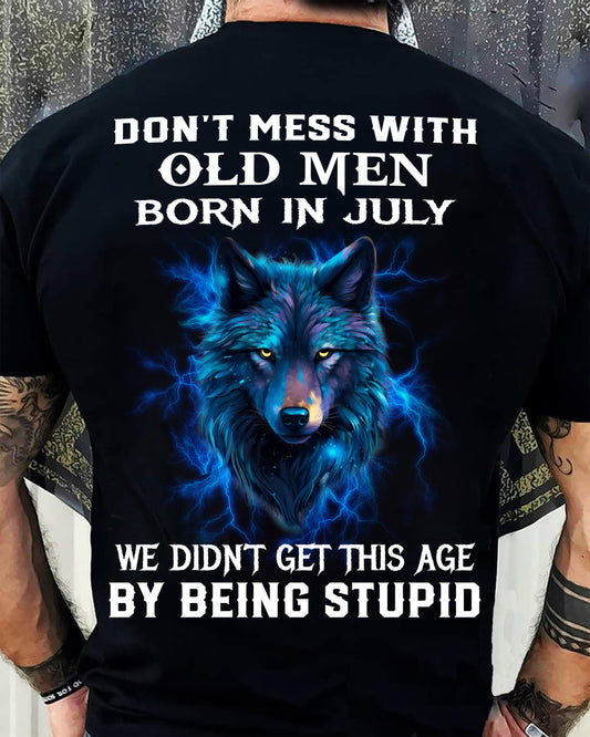 JULY SHIRT, DON’T MESS WITH OLD MEN - SNOW MALE07 (SKU2604-300-07)