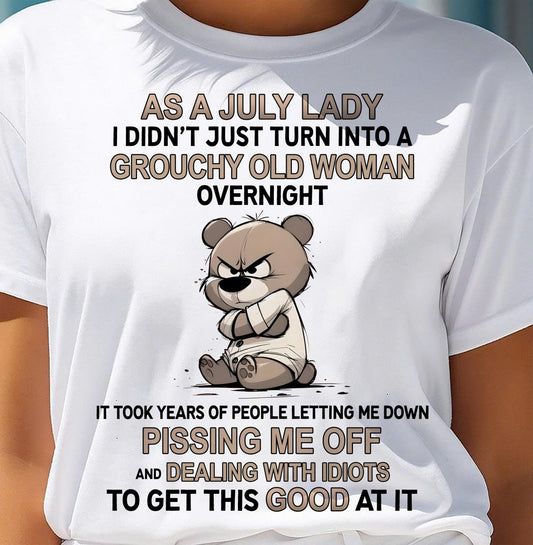 JULY SHIRT, GROUCHY OLD WOMAN - SNOW07 (SKU2603-253-07)