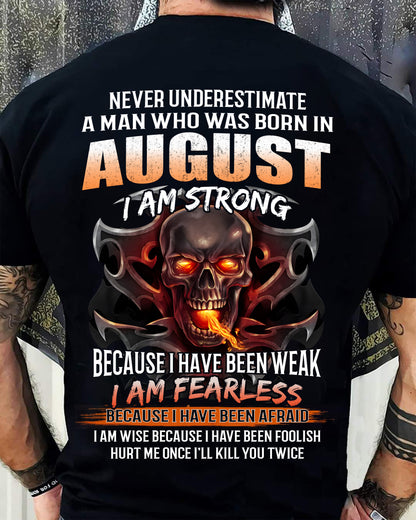 AUGUST SHIRT, I AM FEARLESS – SNOW MALE08 (SKU2602-173-08)