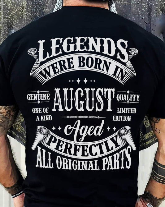 AUGUST, LEGENDS WERE BORN IN AUGUST-SNOW MALE08 (SKU08-37-08)