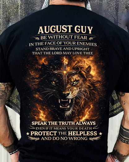 AUGUST, STAND BRAVE AND UPRIGHT - SNOW MALE08 (SKU2603-09-08)