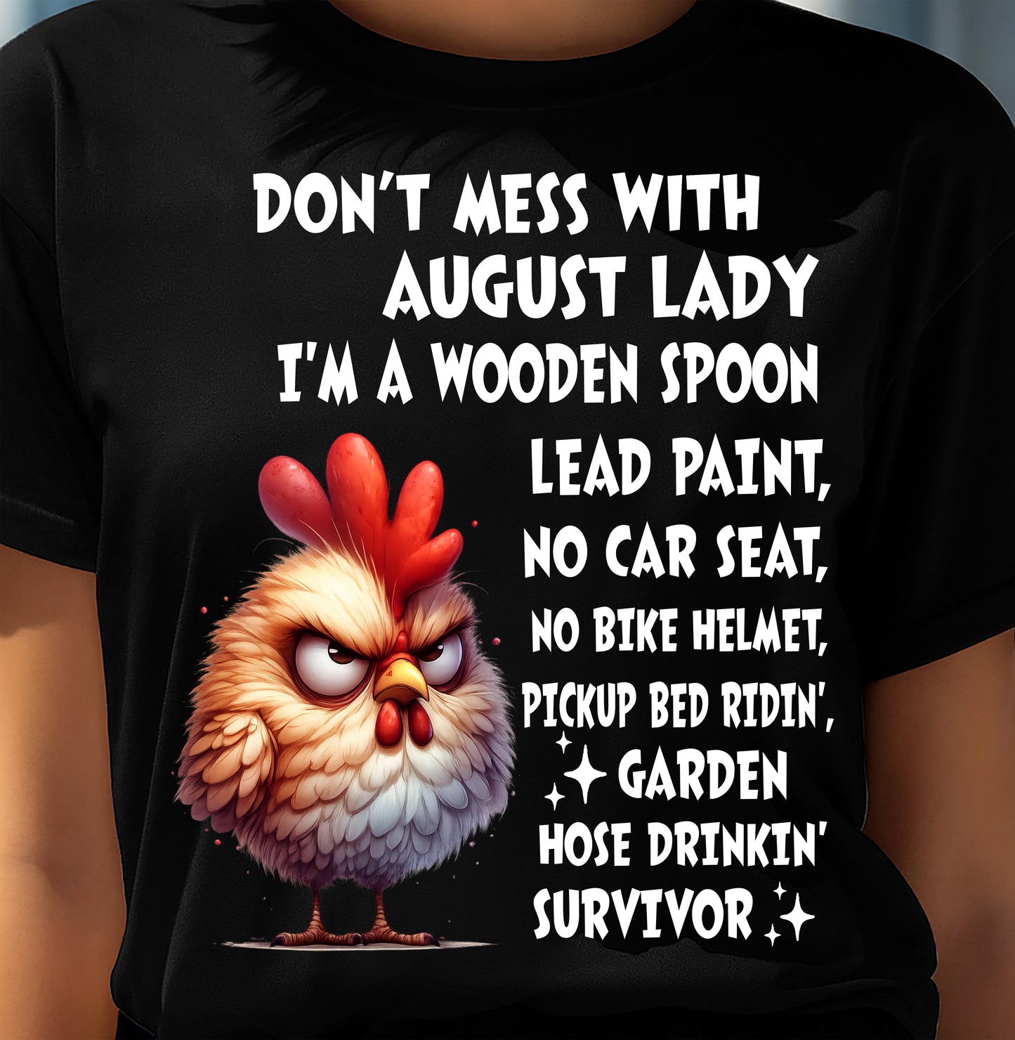 AUGUST SHIRT, I'M A WOODEN SPOON, LEAD PAINT - SNOW08 (SKU2604-254-08)