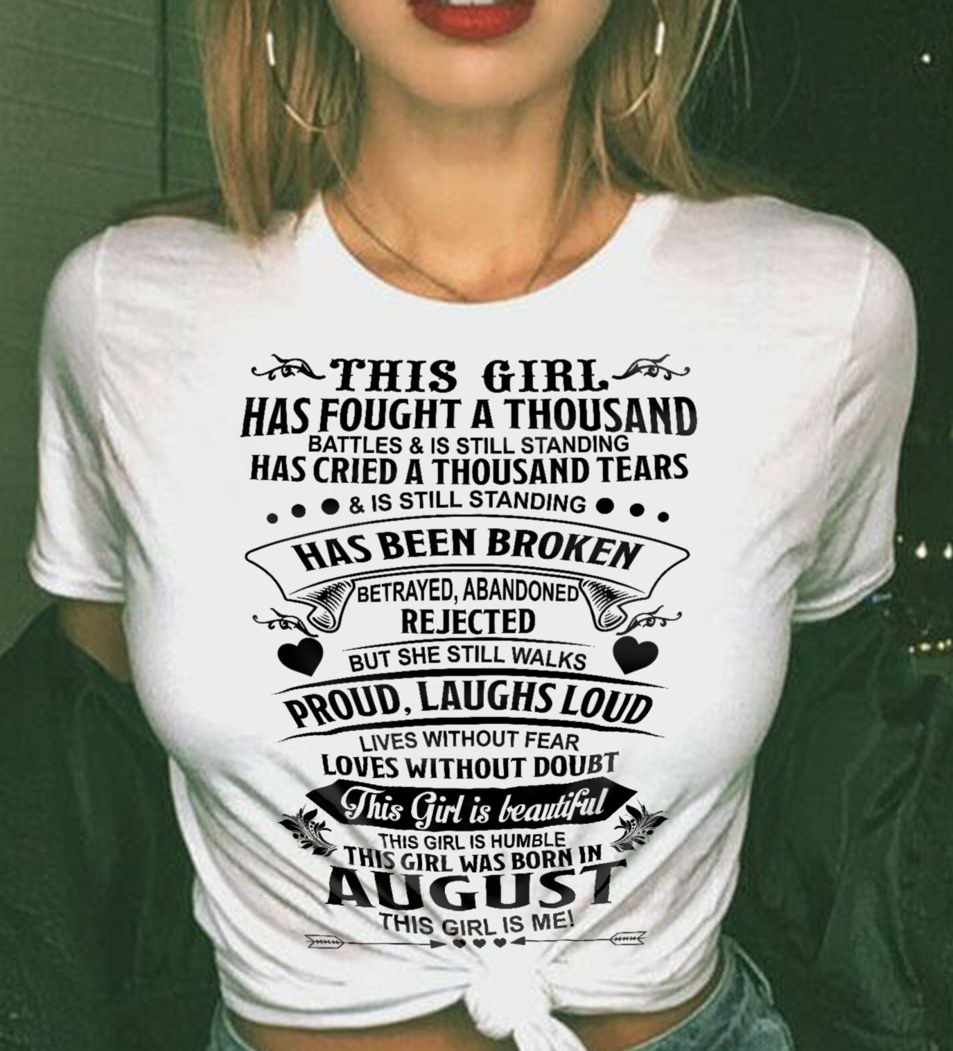 AUGUST, This Girl is beautiful - SNOW MALE08 (SKU2602-208-08)