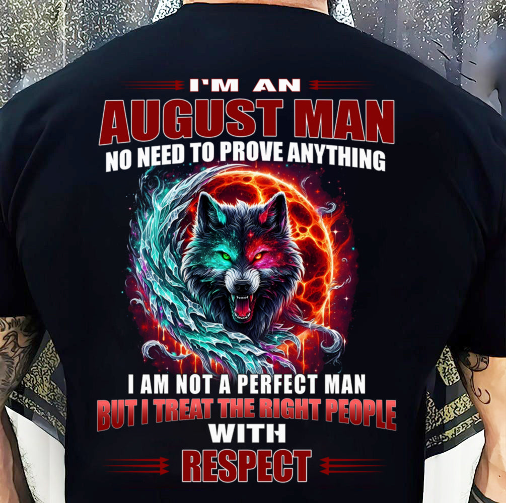 AUGUST, I AM NOT A PERFECT MAN – SNOW MALE08 (SKU26T-01-50-08)