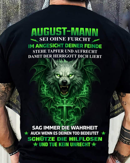 AUGUST, SEI OHNE FURCHT IM ANGESICHT DEINER FEINDE - SNOWMALE08 (SKU2605-356-08)
