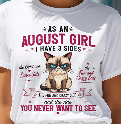 AUGUST SHIRT, I HAVE 3 SIDES - SNOW08 (SKU2605-101-08)