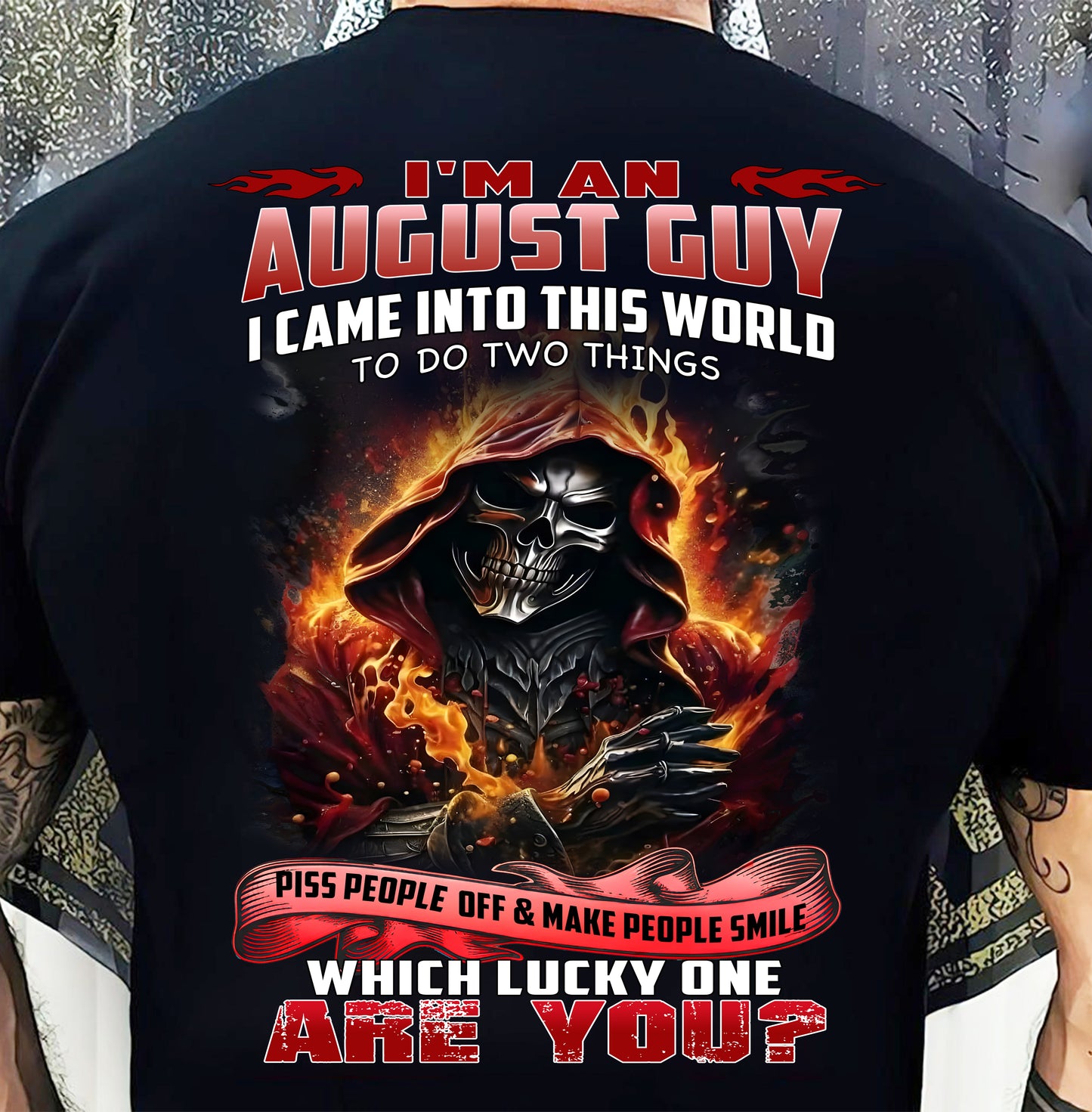 AUGUST, WHICH LUCKY ONE ARE YOU? – SNOW MALE08 (SKU26T-01110-08)