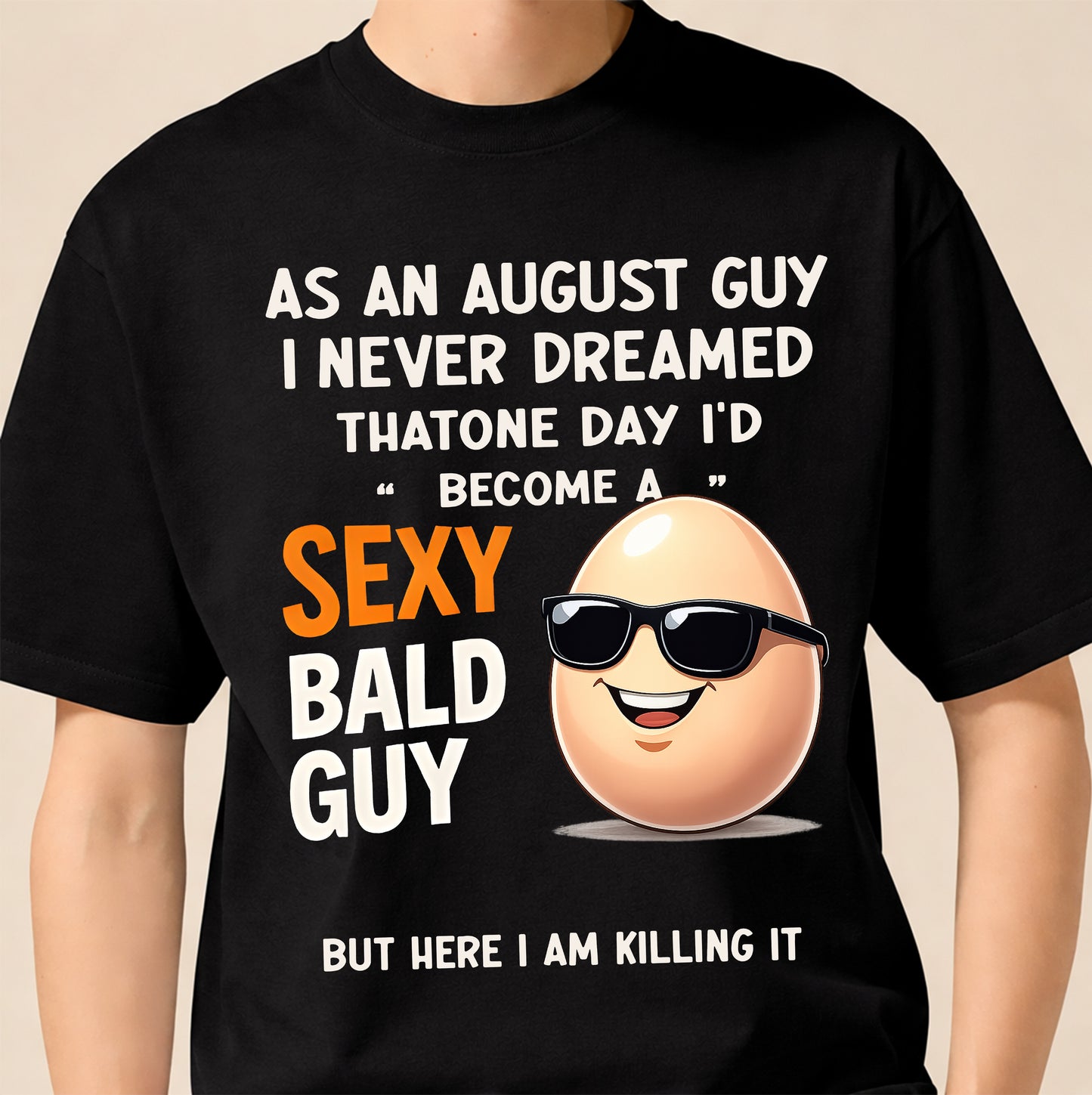 AUGUST SHIRT FOR A SEXY BALD MAN - SNOW08 (SKU2603-290-08)