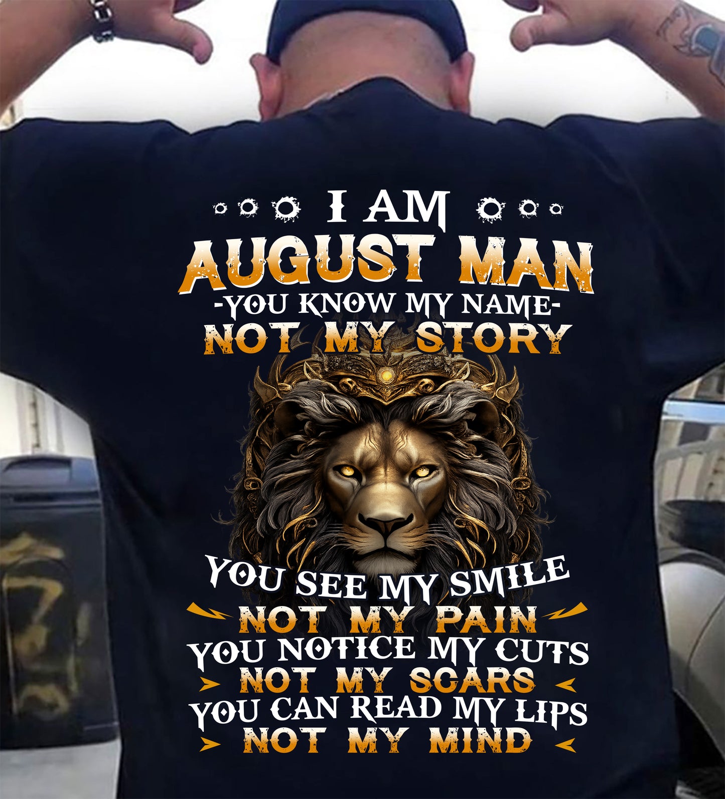 AUGUST, YOU KNOW MY NAME NOT MY STORY – SNOW MALE08 (SKU2602-70-08)