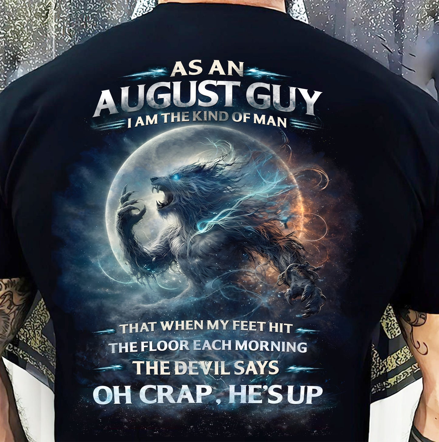 AUGUST, THE DEVIL SAYS OH CRAP, HE’S UP – SNOW MALE08 (SKU26T-01104-08)