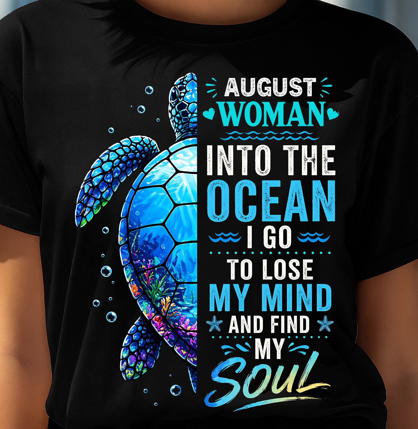AUGUST SHIRT, I GO TO LOSE MY MIND AND FIND MY SOUL - SNOW08 (SKU2604-28-08)
