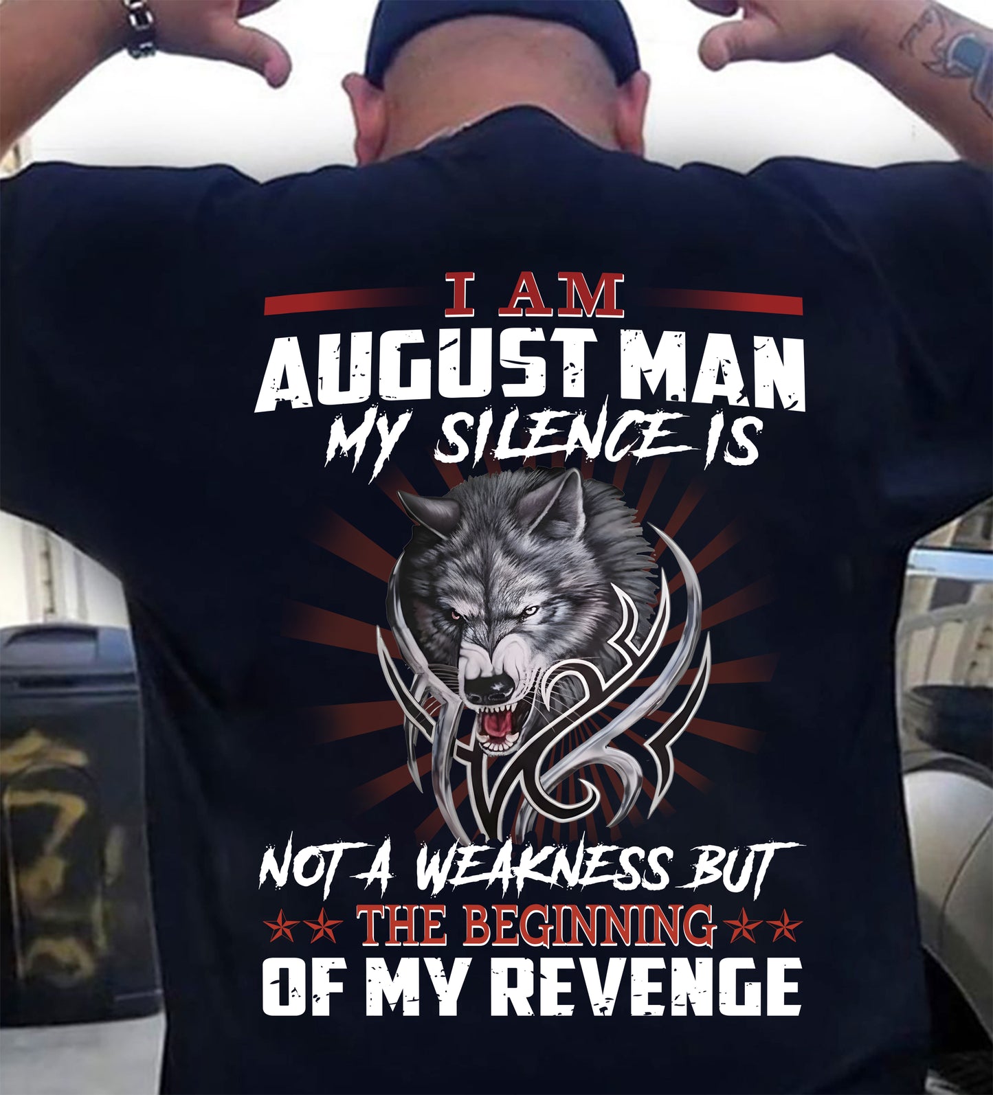 AUGUST, MY SILENCE IS NOT A WEAKNESS SNOW MALE08 (SKU26T-01158-08)