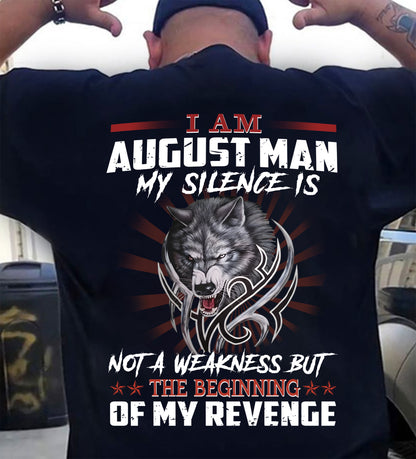 AUGUST, MY SILENCE IS NOT A WEAKNESS SNOW MALE08 (SKU26T-01158-08)