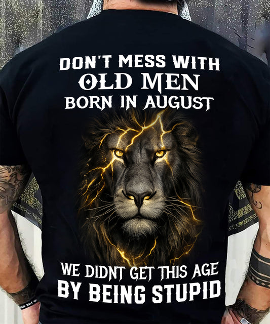 AUGUST SHIRT, DON’T MESS WITH OLD MEN - SNOW MALE01 (SKU2604-309-08)