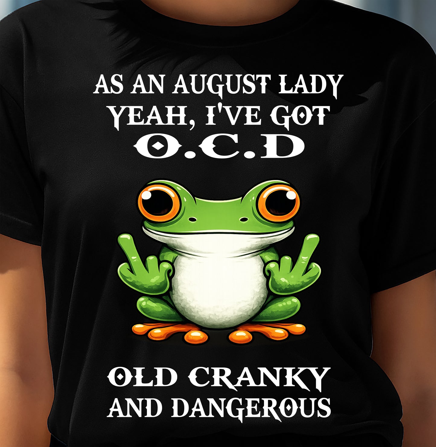 AUGUST SHIRT, OLD CRANKY DANGEROUS - SNOW08 (SKU2606-68-08)