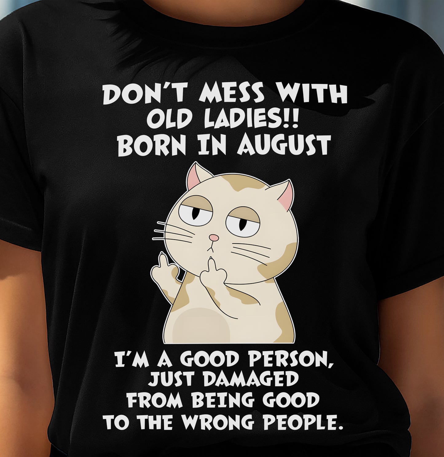 AUGUST SHIRT, IM A GOOD PERSON - FMA SNOW08 (SKU2603-279-08)