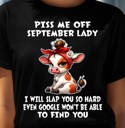 SEPTEMBER SHIRT, I WILL SLAP YOU SO HARD - FMA SNOW09 (SKU2603-322-09)
