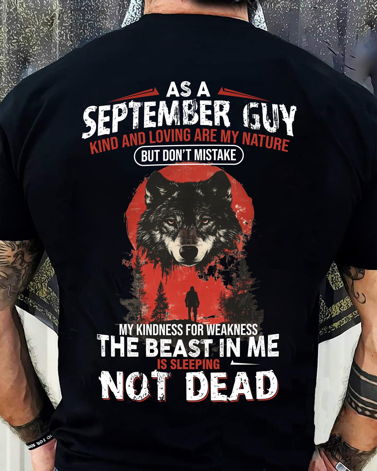 SEPTEMBER, KIND AND LOVING ARE MY NATURE-SNOW MALE09 (SKU26T-01-17-09)