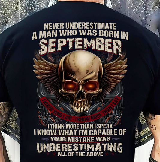 SEPTEMBER, YOUR MISTAKE WAS UNDERESTIMATING ALL OF THE ABOVE - SNOW MALE09 (SKU26T-01135-09)