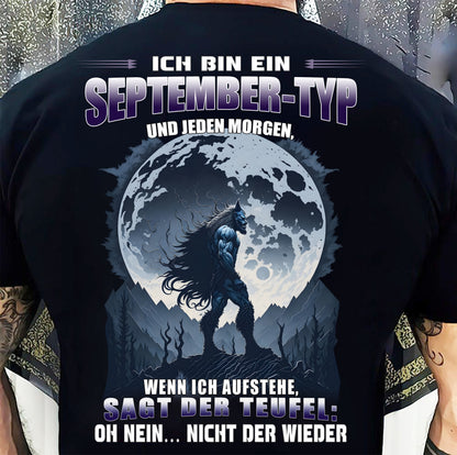 SEPTEMBER, SAGT DER TEUFEL: OH NEIN… NICHT DER WIEDER - SNOWMALE GER09 (SKU2605-402-09)
