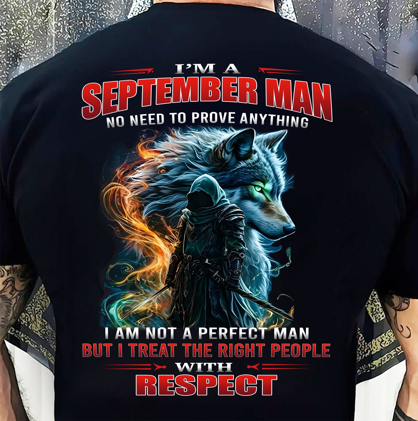 SEPTEMBER, I’M A SEPTEMBER MAN NO NEED TO PROVE ANYTHING - SNOW MALE09 (SKU26T-01-67-09)