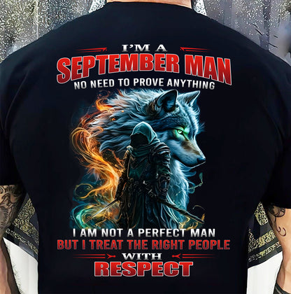 SEPTEMBER, I’M A SEPTEMBER MAN NO NEED TO PROVE ANYTHING - SNOW MALE09 (SKU26T-01-67-09)